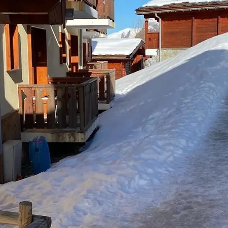Chaleureux Grand Panorama 2 Avec Piscine Au Pied Des Pistes アパート ヴァルマニエ