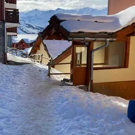 アパート Chaleureux Grand Panorama 2 Avec Piscine Au Pied Des Pistes *